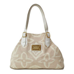 Louis Vuitton Taisienne Cabas Shoulder Tote Bag White